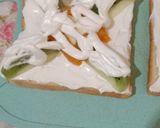Foto langkah ke 5 dari resep Sandwich buah kiwi.
