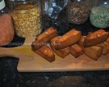 A picture of step 8 of Rusk Cake نان سوخاری.
