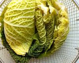 A picture of step 5 of Cabbage Rolls with Sausage and Vegetables.