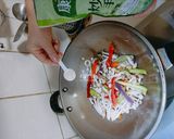鮮菇炒彩椒的食譜步驟4照片