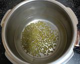 A picture of step 1 of Green Gram Osaman (moong dal).
