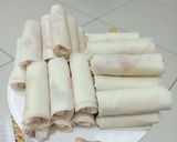 A picture of step 3 of Fried Shrimp and Pork Spring Rolls.