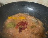 A picture of step 7 of Muthiya Curry.