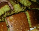 Foto langkah ke 10 dari resep Martabak Pandan Coklat.