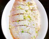 Hình bước làm 1 của món Cá Diêu Hồng Chưng Tương