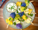 Foto del paso 4 de la receta: Brochetas de Coliflor 🥦