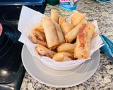 A picture of step 5 of Crispy Egg Rolls for Beginners. Quick, Easy, and Stays Crunchy.
