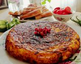 عکس مرحله 6 از دستور کوکو مرغ (بادکوبه)