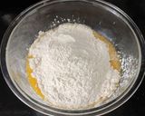 A picture of step 2 of Korean cheese balls.