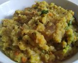 A picture of step 2 of Masala Dosa.