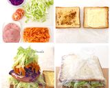 萌斷面三明治(わんぱくサンド)的食譜步驟5照片