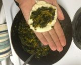 Foto del paso 5 de la receta: Bolitas de maíz rellenas de espinaca y calabaza