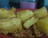Foto langkah ke 5 dari resep Singkong Crispy Lumer Merekah.