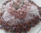 Foto del passaggio 6 della ricetta Spaghetti di riso viola con pesto di cavolo