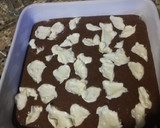 Foto del paso 6 de la receta: Cheesecake brownies con frambuesas