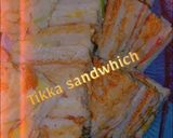 A picture of step 7 of Grill Tikka sandwhich.