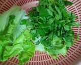 Hình bước làm 1 của món Nộm hoa chuối