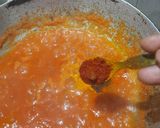 A picture of step 4 of Dum aloo.