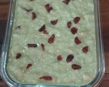 Foto langkah ke 3 dari resep Puding Roti Matcha.