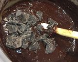 Foto langkah ke 3 dari resep Brownis (dark chocolate dan less sugar).