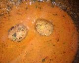 A picture of step 12 of Nariyal kofta.