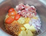 A picture of step 2 of Chicken reshmi kabab.