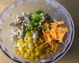 A picture of step 2 of Halloween Ghost Upside-Down Shumai 👻.