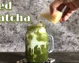 Foto langkah ke 11 dari resep HomeCafe : Iced Matcha | Our Channel.
