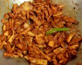 ড্রাই মাশরুম মাশালা কারি(dry mushroom masala curry in recipe Bengali) রেসিপির ধাপ 3 ছবি