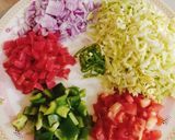 A picture of step 2 of Savory, Spicy Tikka Macroni 🍝🍊🍊🍜.