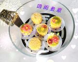 流心奶黃月餅/ 立體花藝月餅的食譜步驟7照片