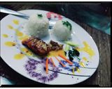 Foto langkah ke 1 dari resep Pumpkin soup with fish steak.