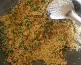 A picture of step 1 of Patriotic Tricolor Upma.