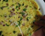 A picture of step 4 of Moong dal Dosa.