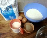 A picture of step 1 of Margarine crepes.
