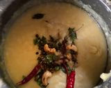 A picture of step 4 of Ven Pongal - a popular Indian breakfast.