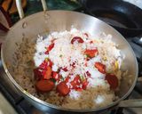Foto del paso 2 de la receta: Chaufa de Cecina y Chorizo