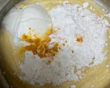 A picture of step 2 of Moong dal jalebi.