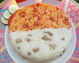 Foto langkah ke 10 dari resep Nasi Goreng Merah Putih.