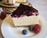 Foto del paso 9 de la receta: Tarta de queso y arándanos al horno por error