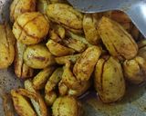 A picture of step 6 of Masala arbi.