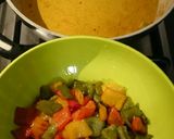 Foto del paso 3 de la receta: Peperonata tricolor