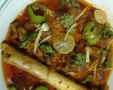 A picture of step 6 of Mutton karhai.