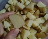 Foto del paso 1 de la receta: Tortilla de papas y espinaca !
