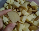 Foto del paso 1 de la receta: Tortilla de papas y espinaca !