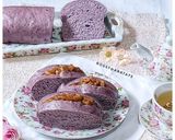 Foto langkah ke 9 dari resep Roti Kukus Ubi Ungu Isi Apel Cinnamon.