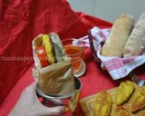 A picture of step 9 of Iranian Potato Patties Sandwich ساندویچ کوکو سیب زمینی.
