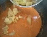 A picture of step 4 of Punjabi aloo sabzi.