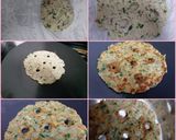A picture of step 2 of Thali Peeth.