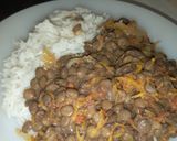 A picture of step 7 of Coconut Rice with Lentils(Kamande).